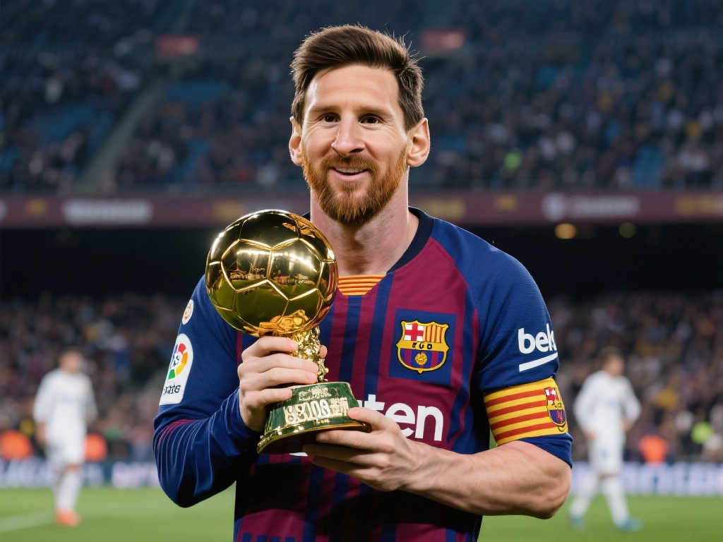 36岁梅西再创辉煌，2023年金球奖第八次加冕破纪录